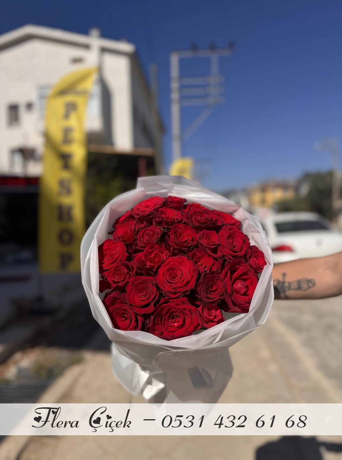 25 Adet Premium Gül Buketi
