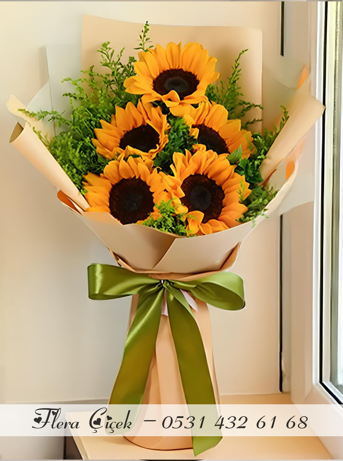 Ayçiçekleri Buketleri