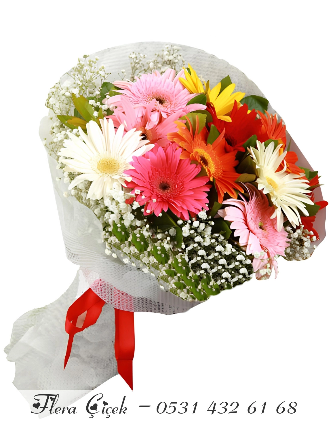 Mevsim Çiçekleri Karışık Buket 2