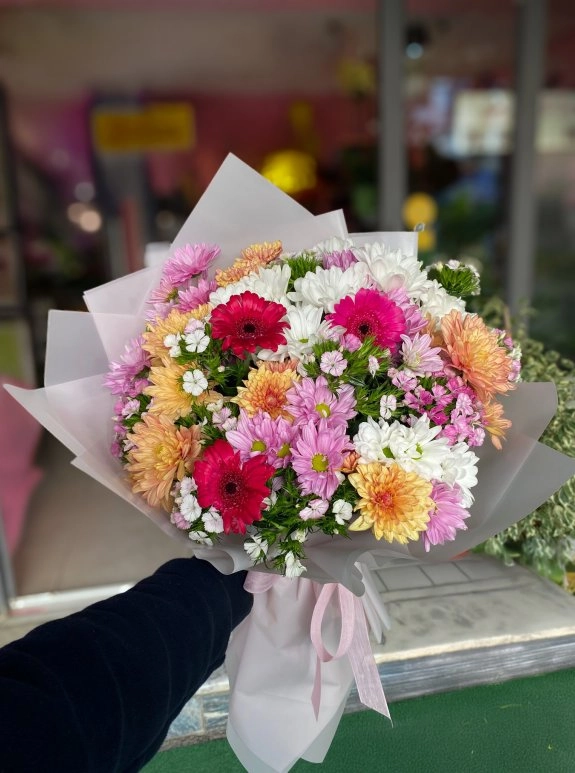 Büyük Kır Çiçekleri Karışık Buket 5