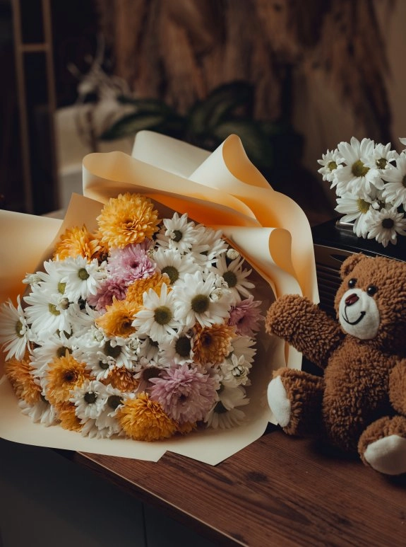 Karışık Papatya Buketi