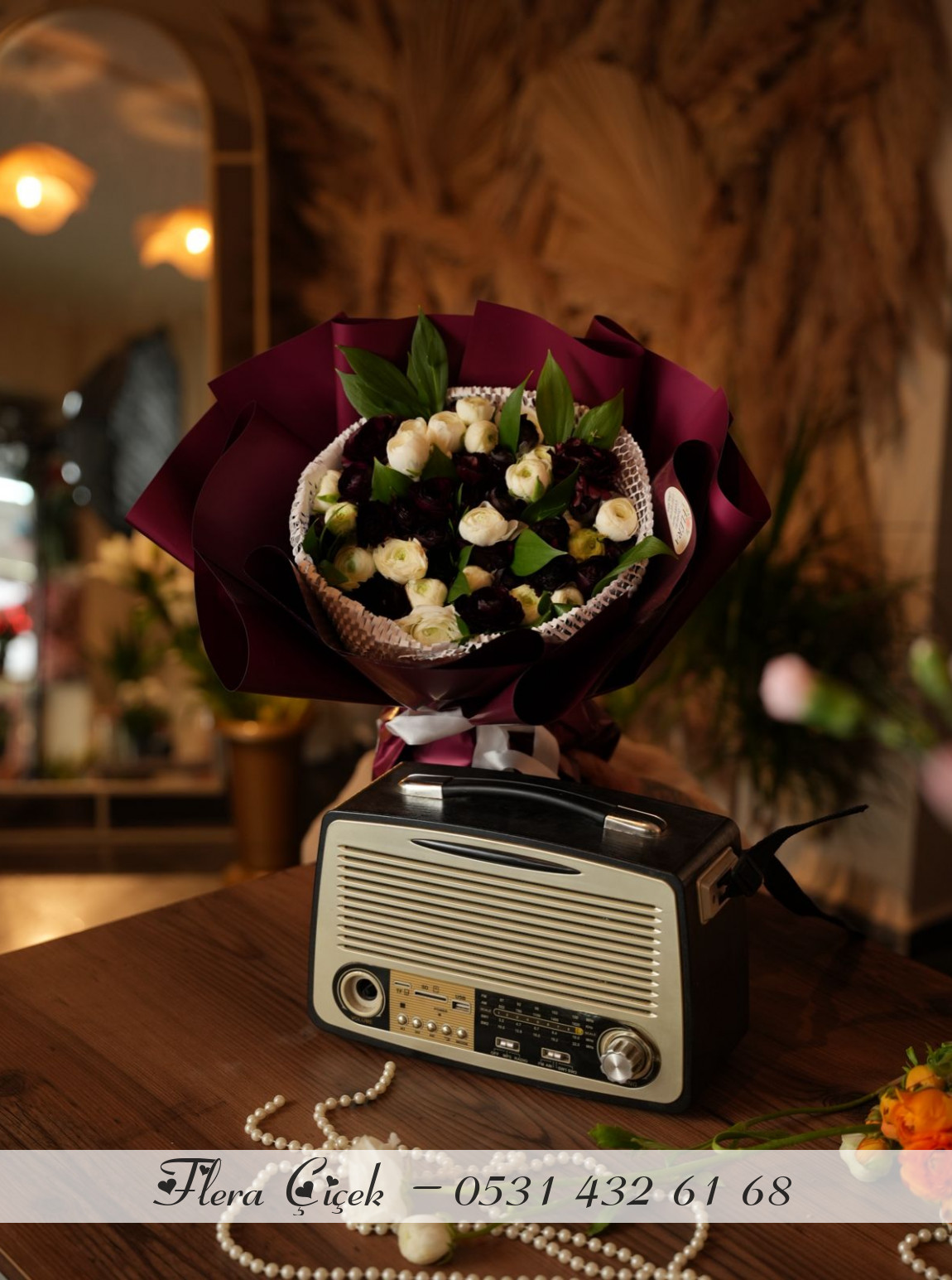 Yerli Şakayık Buketi 3