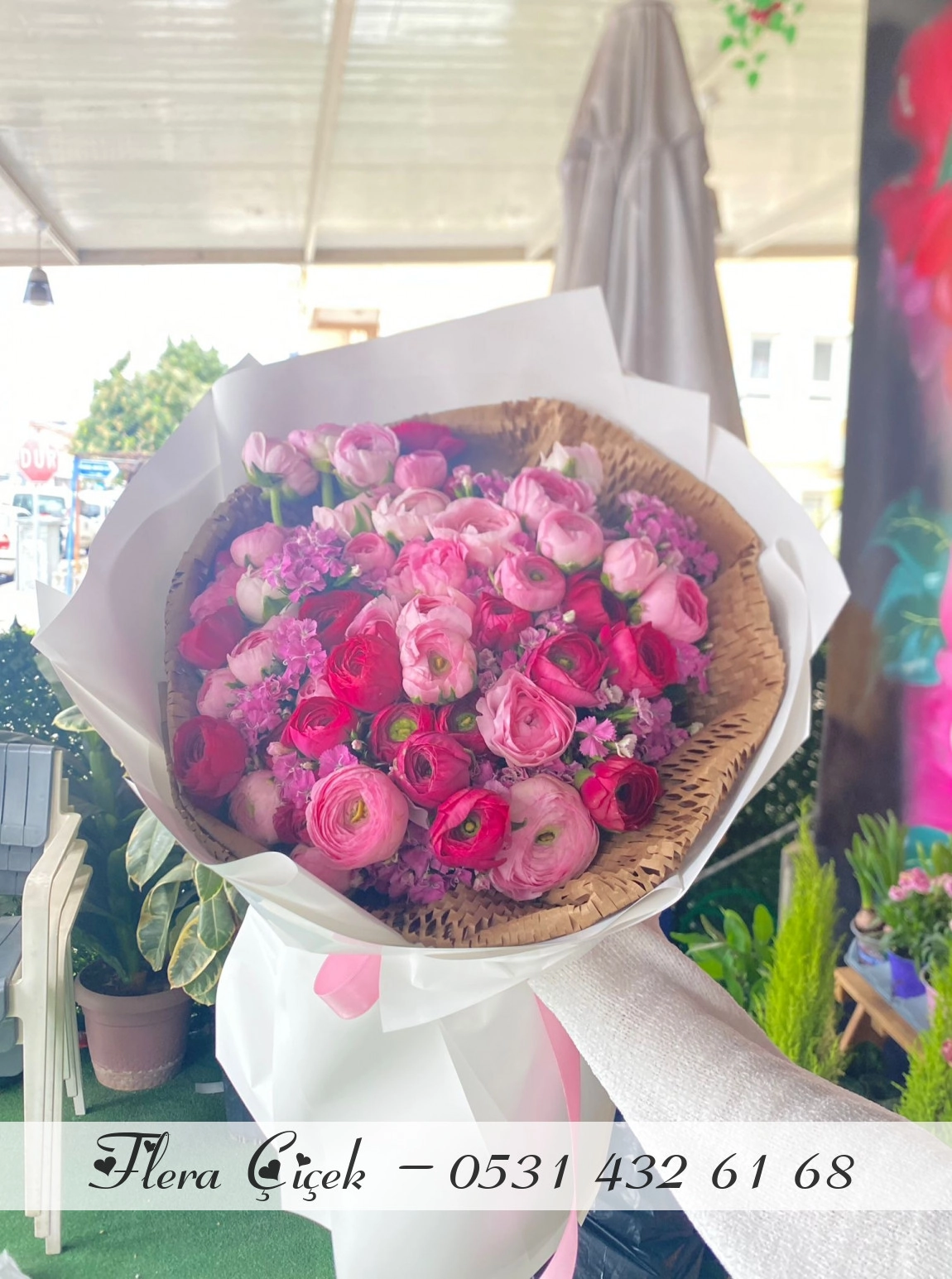 Yerli Şakayık Buketi